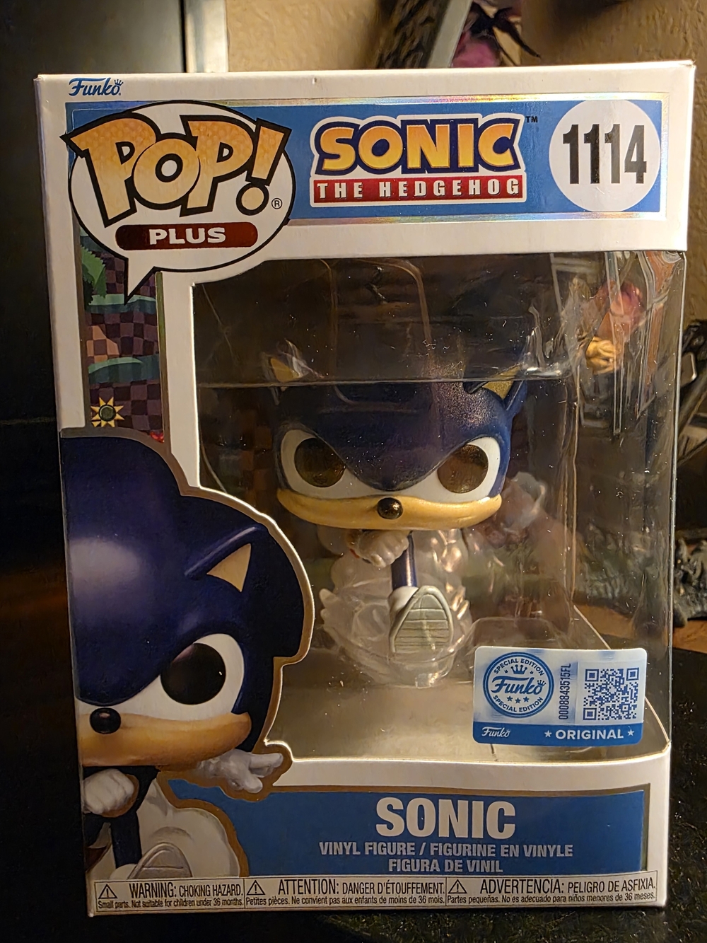 Funko Pop! Plus Sonic The Hedgehog #1114 - Blue